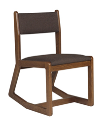 Webster Two Position Chair w/Upholstered Seat & Back